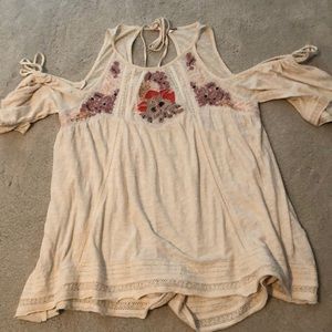 free people cold shoulder top